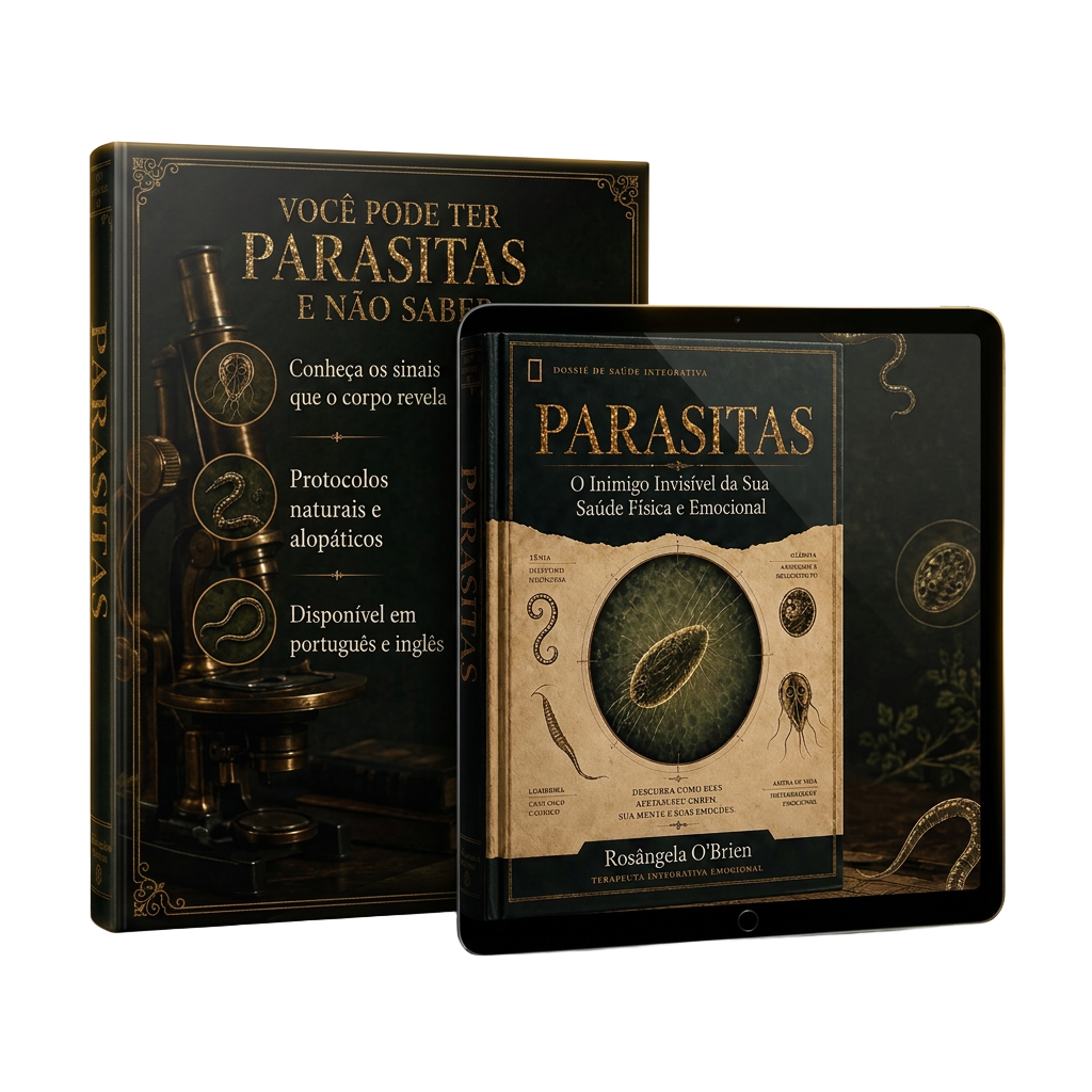 Ebook PARASITAS — O Inimigo Invisível da Sua Saúde Física e Emocional